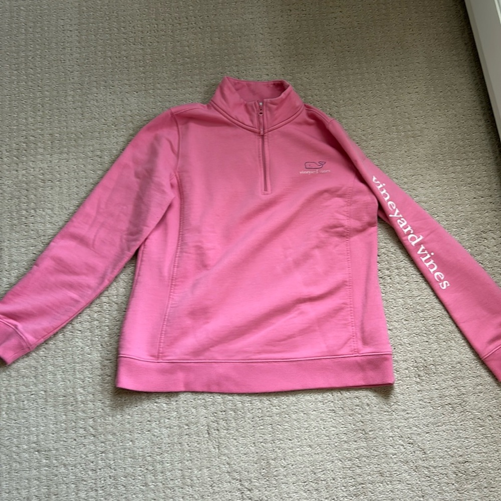 Vineyard Vines Women’s 1/4 zip sweatshirt size Large